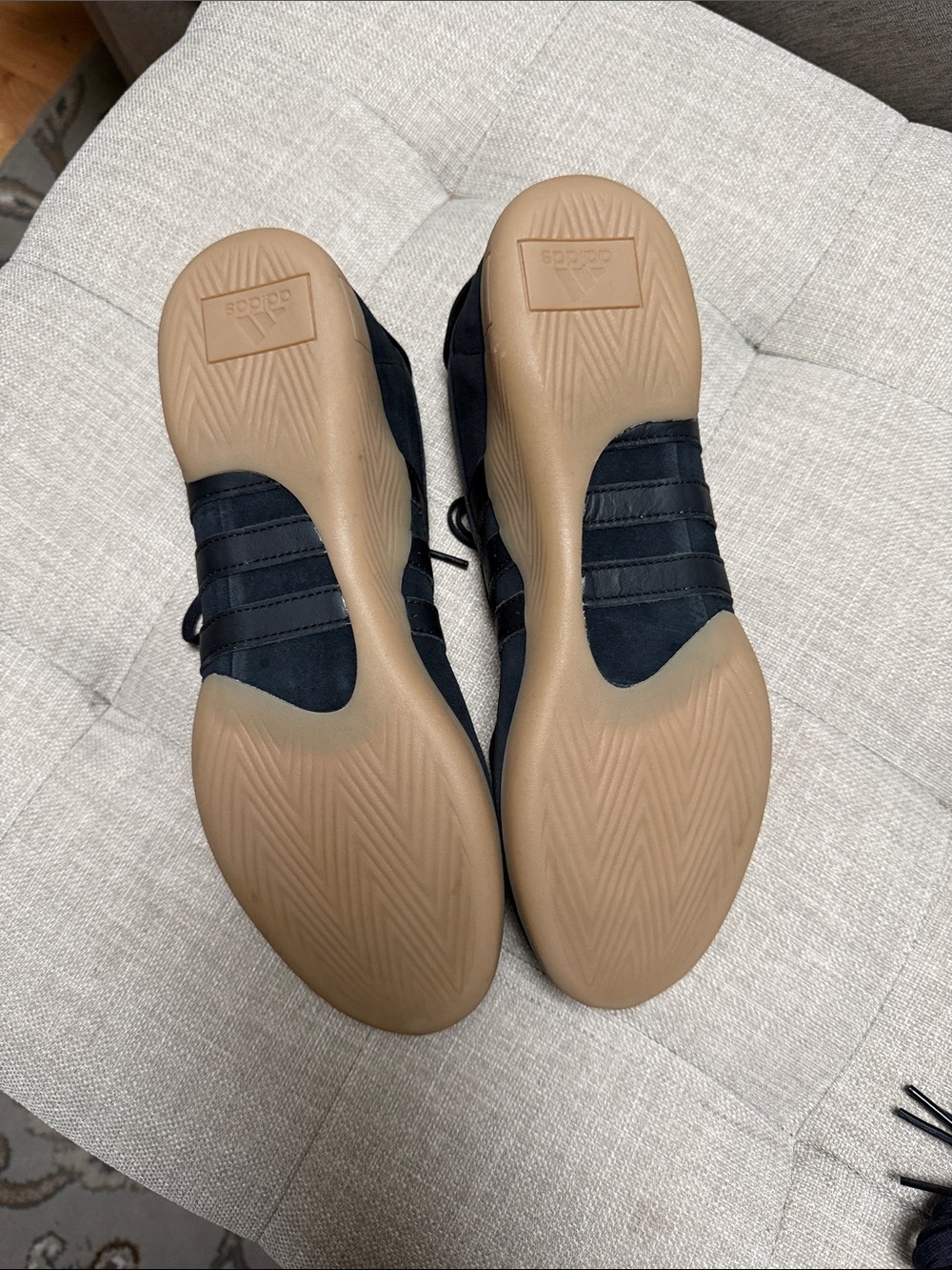 adidas Women’s Taekwondo Mei Ballet-Style Sneakers with Tan Outsole - Picture 2 of 9